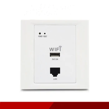 Новая сетевая розетка Wi-Fi 86 настенный беспроводной маршрутизатор точки доступа Wi-Fi USB в настенной розетке