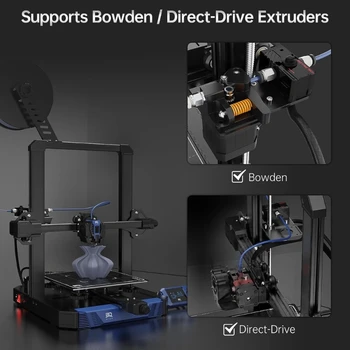 Высокоточный 3D-принтер для экструзии BTT SFS V2.0Smart нити накаливания и H2V2S двухслойный экструдер DIY Set