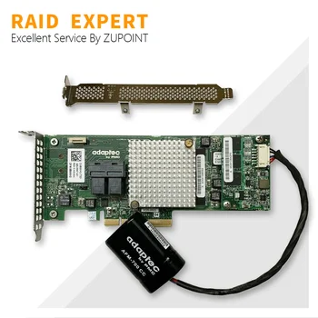 Карта RAID-контроллера ZUPOINT ASR-8805 12 Гбит/с SAS SATA SSD PCIe 3.0 Карта расширения + AFM-700